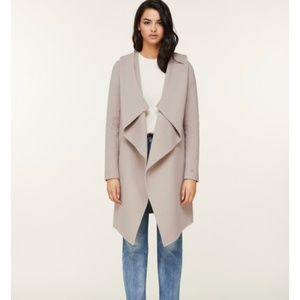 Soia kyo wool coat jacket belt